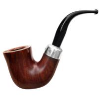 Irish Seconds Smooth Calabash with Silver Army Mount Fishtail (2)