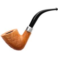 Irish Seconds Sandblasted Bent Dublin with Silver Army Mount Fishtail (2)