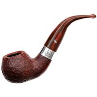 Irish Seconds Sandblasted Bent Apple with Silver Band Fishtail (2)