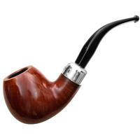 Irish Seconds Smooth Bent Apple with Silver Army Mount Fishtail (2)