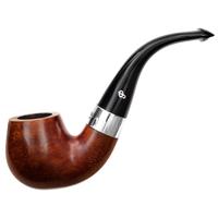 Irish Seconds Smooth Bent Billiard with Silver Band P-Lip (2)