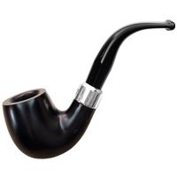 Irish Seconds Smooth Bent Billiard with Silver Army Mount Fishtail (2)
