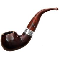 Irish Seconds Smooth Bent Apple with Silver Band Fishtail (2)