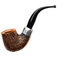Irish Seconds Sandblasted Bent Billiard with Army Mount Fishtail (3)