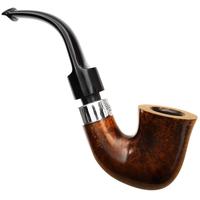 Irish Seconds Smooth Calabash with Silver Army Mount P-Lip (1)