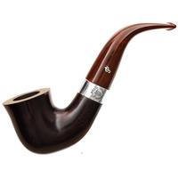 Irish Seconds Smooth Calabash with Silver Band Fishtail (2) (9mm)