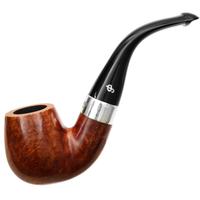 Irish Seconds Smooth Bent Billiard with Silver Band P-Lip (2)