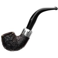Irish Seconds Sandblasted Bent Billiard with Army Mount Fishtail (3)