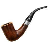 Irish Seconds Smooth Bent Billiard with Silver Band P-Lip (2)