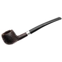 Irish Seconds Sandblasted Bent Apple with Silver Band Fishtail (3)