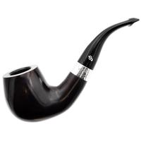 Irish Seconds Smooth Bent Billiard with Silver Band P-Lip (2)