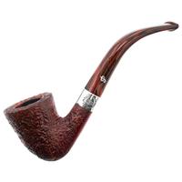 Irish Seconds Sandblasted Bent Dublin with Silver Band Fishtail (2)