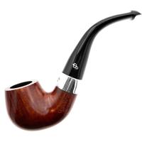 Irish Seconds Smooth Bent Billiard with Silver Band P-Lip (2)