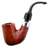 Irish Seconds Smooth Bent Billiard with Silver Army Mount P-Lip (1)