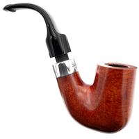 Irish Seconds Smooth Bent Billiard with Silver Army Mount P-Lip (1)