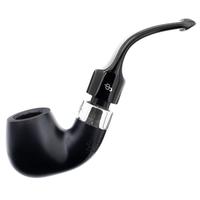 Irish Seconds Smooth Bent Billiard with Silver Army Mount P-Lip (1) (9mm)