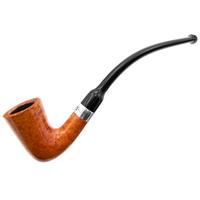 Irish Seconds Smooth Bent Dublin with Silver Band Fishtail (1)