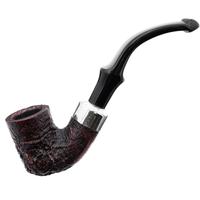 Irish Seconds Sandblasted Bent Billiard with Army Mount P-Lip (3)