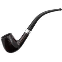 Irish Seconds Smooth Bent Billiard with Silver Band Fishtail (3)