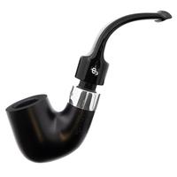 Irish Seconds Smooth Bent Billiard with Silver Army Mount P-Lip (1)