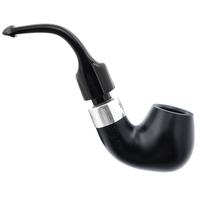 Irish Seconds Smooth Bent Apple with Silver Army Mount P-Lip (1)