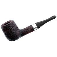 Irish Seconds Sandblasted Billiard with Silver Band P-Lip (1)