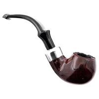 Irish Seconds Partially Rusticated Bent Apple with Army Mount P-Lip (3)