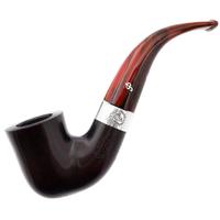 Irish Seconds Smooth Calabash with Silver Band Fishtail (2) (9mm)