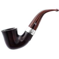 Irish Seconds Smooth Calabash with Silver Band Fishtail (2)