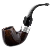 Irish Seconds Smooth Bent Billiard with Silver Army Mount P-Lip (1)