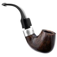 Irish Seconds Smooth Bent Billiard with Silver Army Mount P-Lip (1)