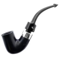Irish Seconds Smooth Bent Billiard with Silver Army Mount P-Lip (1)