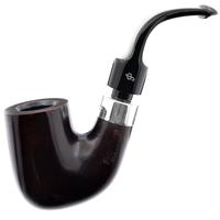 Irish Seconds Smooth Bent Billiard with Silver Army Mount P-Lip (1)