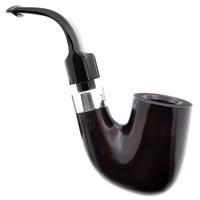 Irish Seconds Smooth Bent Billiard with Silver Army Mount P-Lip (1)