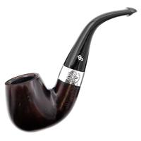 Irish Seconds Smooth Bent Billiard with Silver Band P-Lip (2)