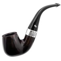 Irish Seconds Smooth Bent Billiard with Silver Band P-Lip (2)