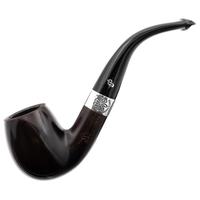 Irish Seconds Smooth Bent Billiard with Silver Band P-Lip (2)