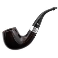 Irish Seconds Smooth Bent Billiard with Silver Band P-Lip (2)