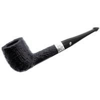 Irish Seconds Sandblasted Bent Billiard with Silver Band P-Lip (2)