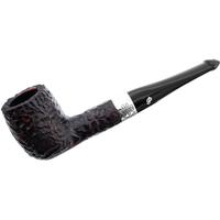 Irish Seconds Rusticated Billiard with Silver Band P-Lip (2)