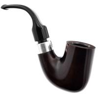 Irish Seconds Smooth Bent Billiard with Silver Army Mount P-Lip (1)