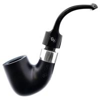 Irish Seconds Smooth Bent Billiard with Silver Army Mount P-Lip (1)