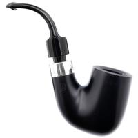 Irish Seconds Smooth Bent Billiard with Silver Army Mount P-Lip (1)