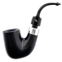 Irish Seconds Smooth Bent Billiard with Silver Army Mount P-Lip (1)