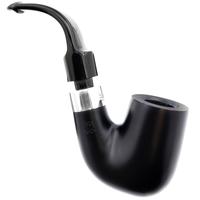 Irish Seconds Smooth Bent Billiard with Silver Army Mount P-Lip (1)