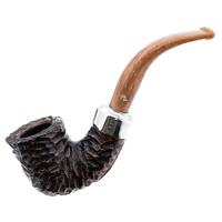 Irish Seconds Rusticated Calabash with Army Mount Fishtail (3)