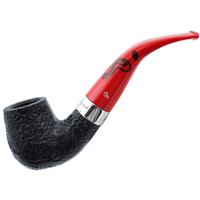 Irish Seconds Sandblasted Bent Billiard Fishtail (3) (9mm)