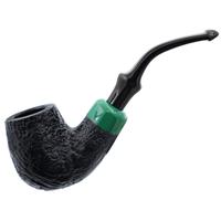 Irish Seconds Sandblasted Bent Billiard with Army Mount P-Lip (3)