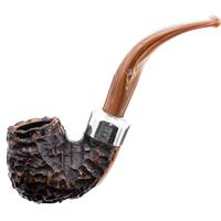 Irish Seconds Rusticated Bent Billiard with Army Mount Fishtail (3)