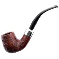 Irish Seconds Sandblasted Bent Billiard with Army Mount Fishtail (3)